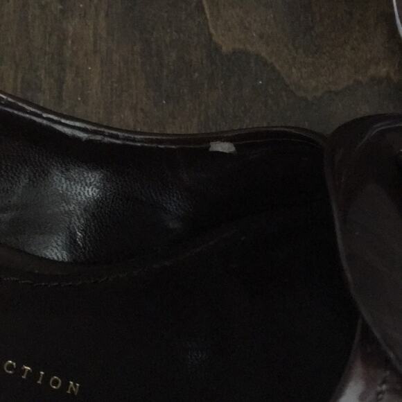 Franco Sarto Brown Peep Toe Heel Size 5 - Picture 6 of 7